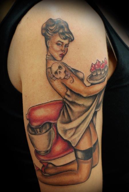 tattoos/ - Full color pinup  - 84349