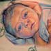 Tattoos - Baby Portrait Tattoo - 26156