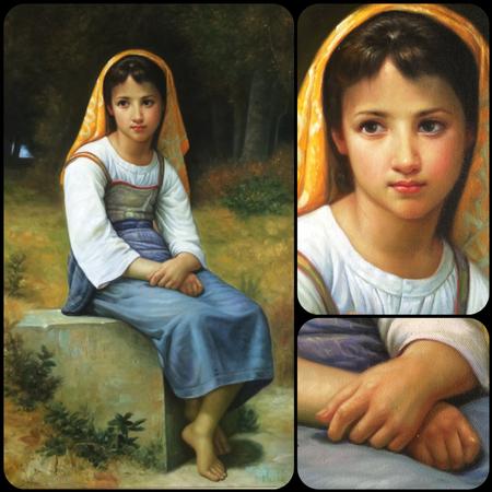 Art Galleries - Peasant girl - 96436