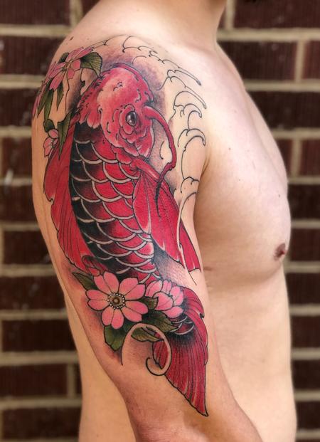 tattoos/ - Red Koi Tattoo - 134657