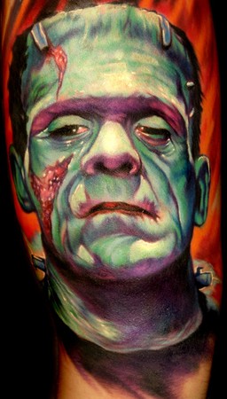 Paul Acker - Frankenstein (Monster) Tattoo