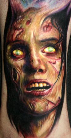 Paul Acker - Zombie Girl from the movie 