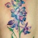 Tattoos - Blue Bell Flower Tattoo - 39046