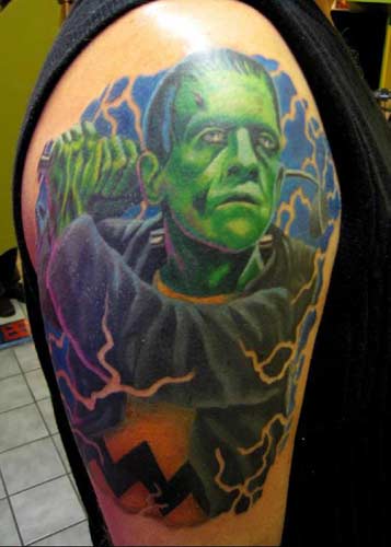 Phil Young - Frankenstein Tattoo