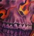 Tattoos - flaming skull - 45974