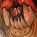 Tattoos - Creepy mouth - 40027