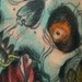 Tattoos - Skull with rose grenades  - 41990