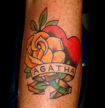 tattoos/ - Agatha, tattoo by Deirdre Doyle - 37247