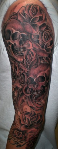 tattoos/ - Skulls and Roses - 51554