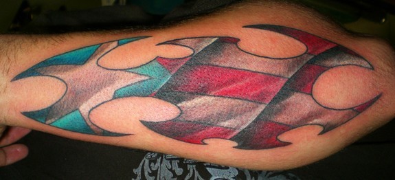tattoos/ - Puerto Rican Flag tribal - 51555