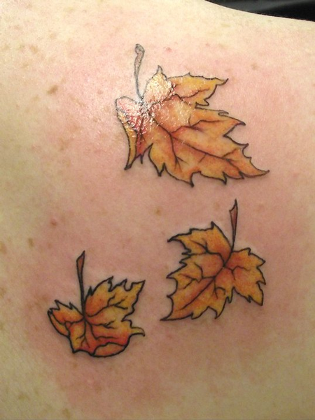 tattoos/ - Falling leaves - 54898