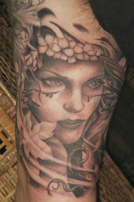 tattoos/ - Realistic Women Tattoo - 59446