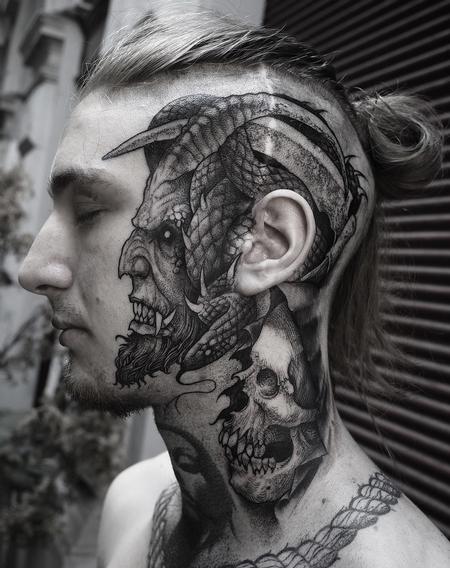tattoos/ - Face Devil - 141424