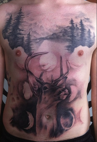 tattoos/ - Deer and Moon Cycles - 80934