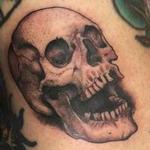 Tattoo-Books - Skull Knee - 141467