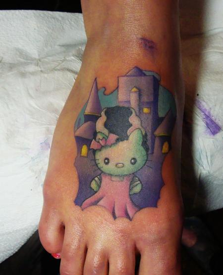 tattoos/ - Hello Kitty Bride of Frankenstein - 57755