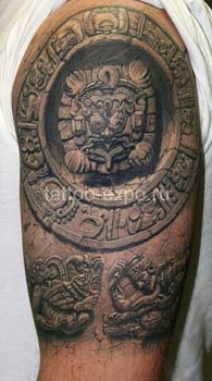 Looking for unique  Tattoos? Stonework Halfsleeve