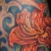 Tattoos - Neelys' Daylily Flower and Water Half Sleeve Tattoo Detail - 41893