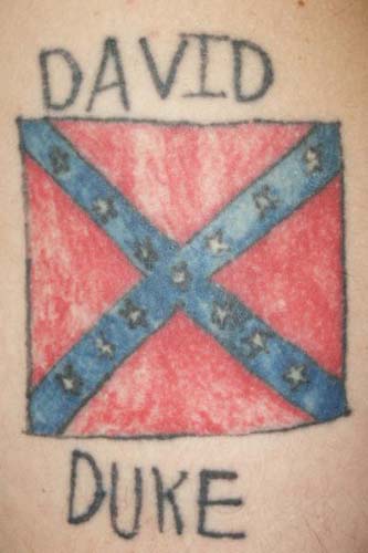 Tattoos Gone Bad - Confederate Flag