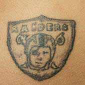 Tattoos Gone Bad - Raiders Tattoo