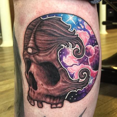 tattoos/ - Skull space banger - 115313