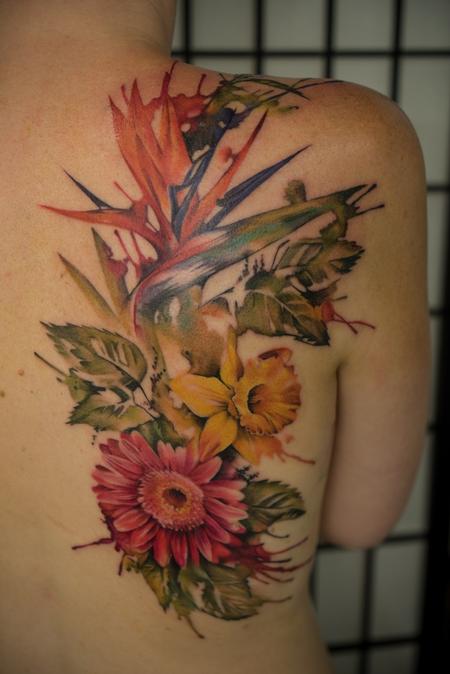 tattoos/ - Watercolor flowers - 117661