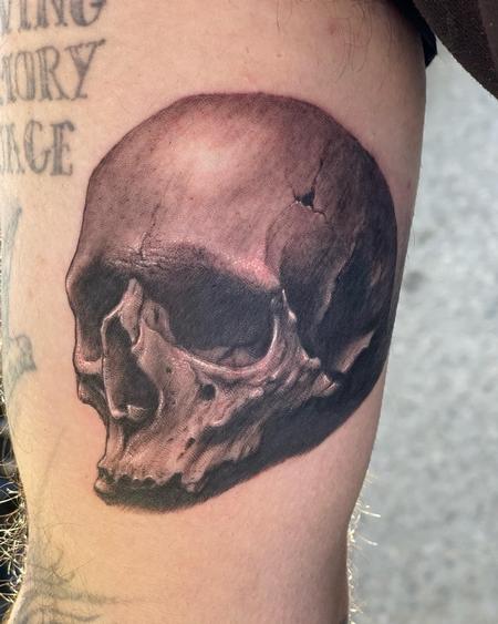 Evil - Skull Tattoo