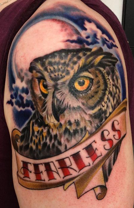 tattoos/ - Owl 