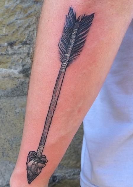 tattoos/ - Wooden Arrow - 99739