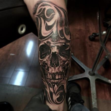 tattoos/ - Human skull  - 123493