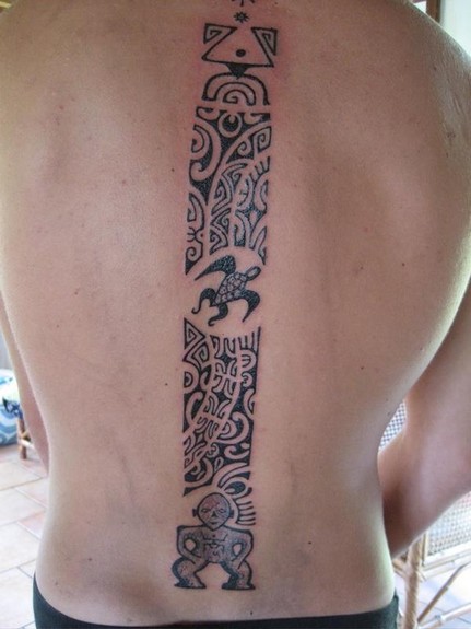 tattoos/ - Totem back tattoo - 49861