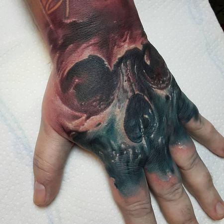 tattoos/ - Skull hand tattoo - 140412