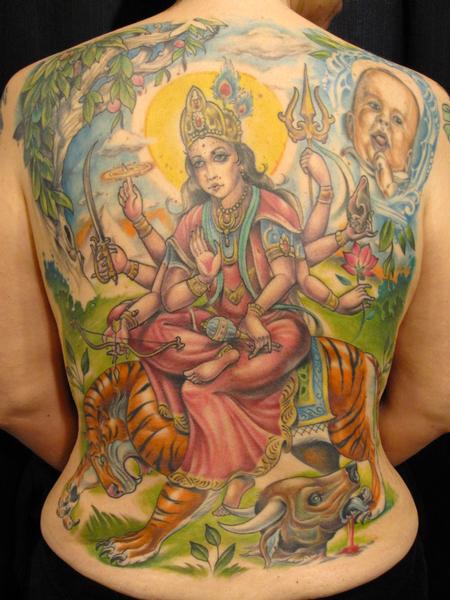 tattoos/ - Devi Durga - 60902