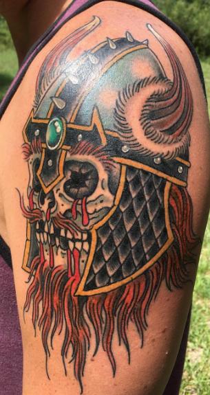 tattoos/ - Viking Skull - 120372