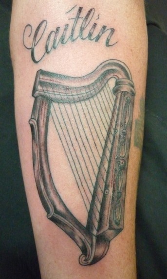 tattoos/ - Harp Tattoo - 51741