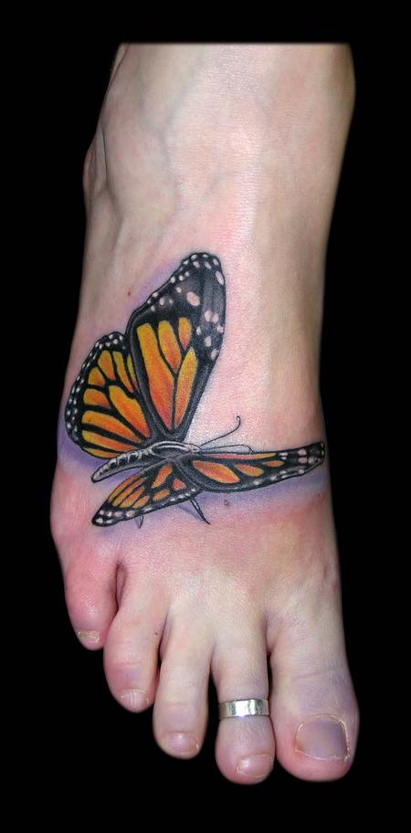tattoos/ - Monarch Butterfly - 79445
