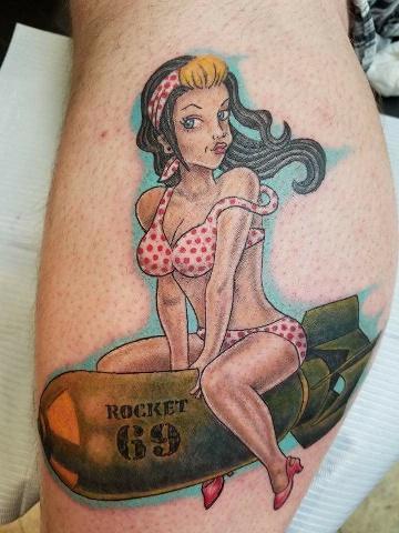 tattoos/ - bomb girl - 134606