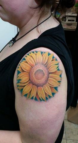 tattoos/ - sunflower - 134607