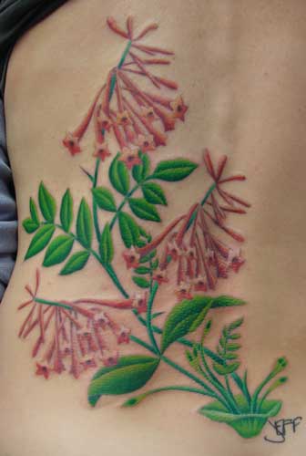 Looking for unique Custom tattoos Tattoos? honeysuckle