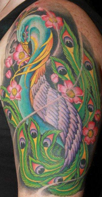 tattoos/ - peacock tattoo - 67332