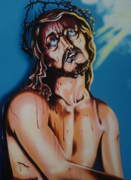 Art Galleries - Jesus Color Painting - 58813