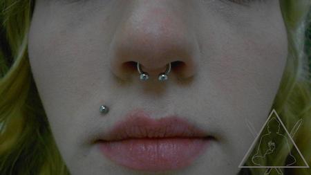 Tattoos - Septum piercing - 100895