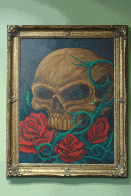 Tattoos - Skull and Roses - 57213