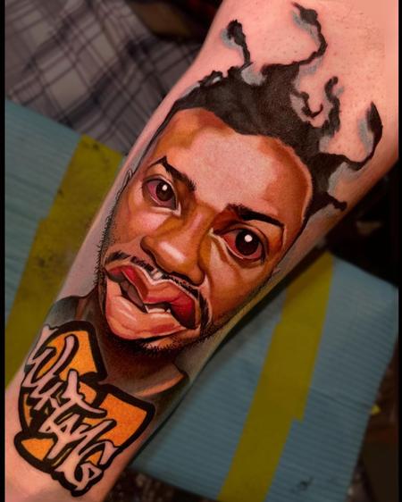 Stand Alone - Wu-Tang Clan Forearm Caricature