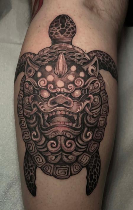 tattoos/ - Fudog Turtle Shell Tattoo - 146088