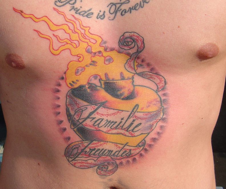 sacred heart tattoo. Sacred Heart Tattoo, Lincoln