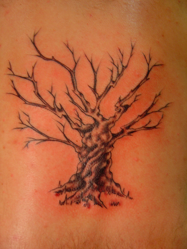 Keywords Black and Gray tattoos Custom tattoos Nature Tree tattoos