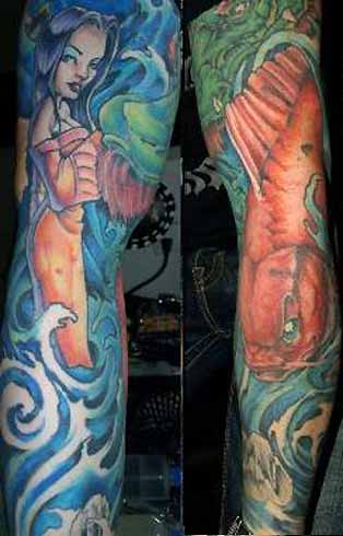 2012 Japanese Tattoo Sleeve