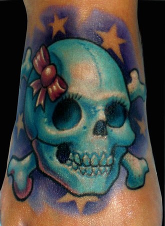 Looking for unique Adrian Dominic Tattoos? Cute Skull