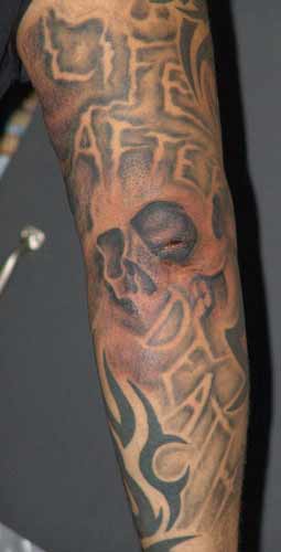 Tattoo Galleries: life after death Tattoo Design